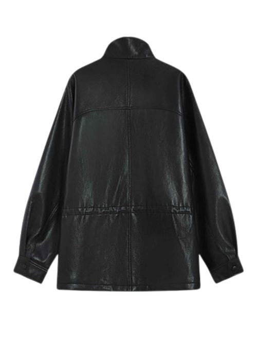 Giacca over in ecopelle Grace & Mila | FW26111010NOIR